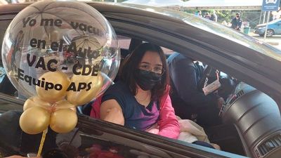 Colorida jornada de vacunación de adolescentes en Alto Paraná 