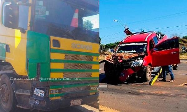 Caaguazú; Conductor en supuesto estado de ebriedad involucrado en accidente de tránsito – Prensa 5