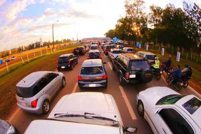 Autódromo suma 87.000 vacunaciones y habilitan carril especial para motos y buses