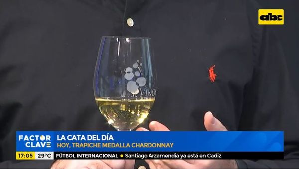 Cata de vinos en ABC, probamos “Trapiche medalla Chardonnay” - Factor Clave - ABC Color