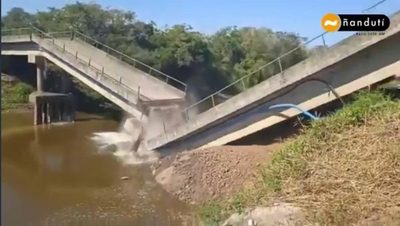 Cae un puente interno en el Frigorífico Neuland | Ñanduti