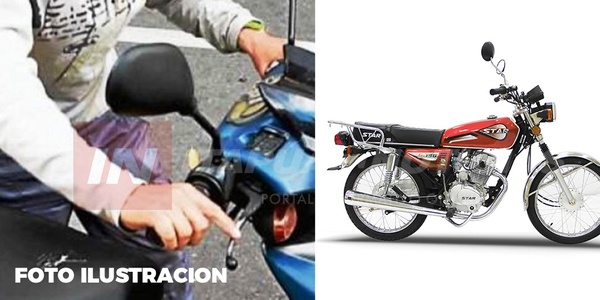 OTRO HURTO DE MOTOCICLETA EN EL CENTRO DE ENCARNACIÓN