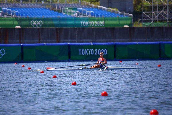 ¡Dejando en alto al Paraguay! Alejandra Alonso rumbo los cuartos de final de remo en Tokio 2020