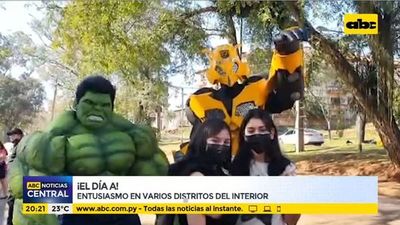 ¡El día A!: Entusiasmo en varios distritos del interior - ABC Noticias - ABC Color