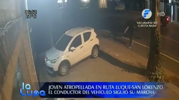 Buscan a conductor que atropelló a adolescente en ruta Luque – San Lorenzo