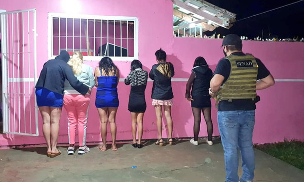 Caaguazú: Allanan un prostíbulo que era utilizado para la venta de drogas - OviedoPress