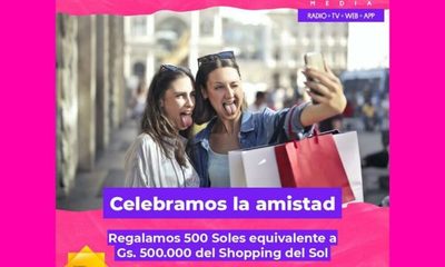 ¡Regalamos 500 Soles del Shopping del Sol para vos y un amigo!