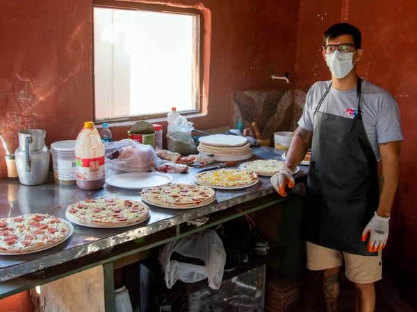 Pizzero artesanal busca reinsertarse a la sociedad