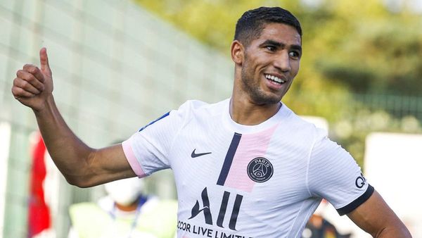 Achraf Hakimi debuta con gol y triunfo en el PSG