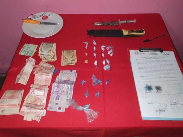 Incautan droga dentro de un prostíbulo en Caaguazú - Noticiero Paraguay
