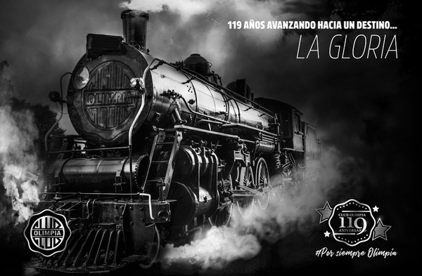 ¡Avanza el Expreso Decano! Olimpia y sus 119 años de gloria