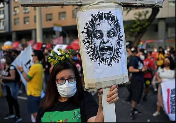 Brasil vuelve masivamente a las calles para exigir destitución de Bolsonaro