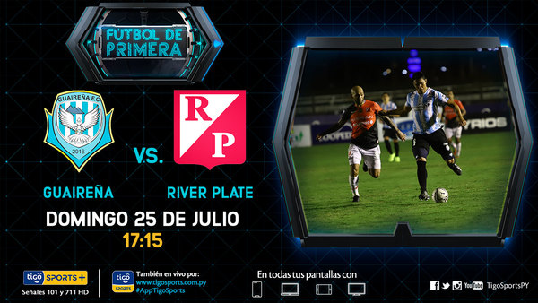 Guaireña y River Plate juegan en Villarrica