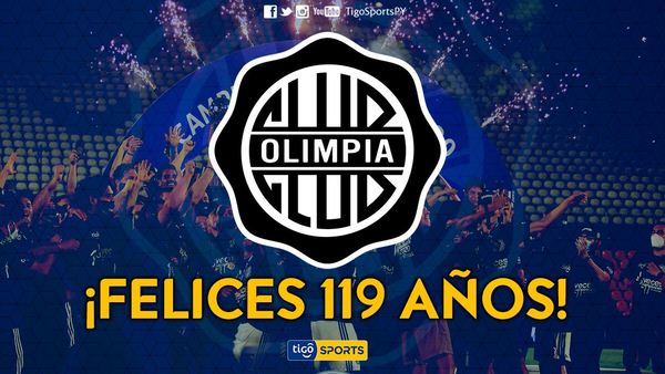 Olimpia celebra su aniversario 119