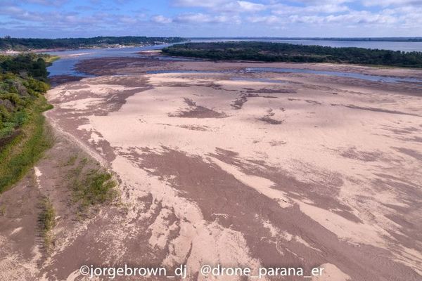 Con la bajante, el flete fluvial subió más del 300%  - Nacionales - ABC Color