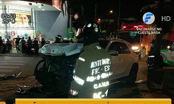 Señal de ''Pare'' no impidió accidente en Asunción | Telefuturo