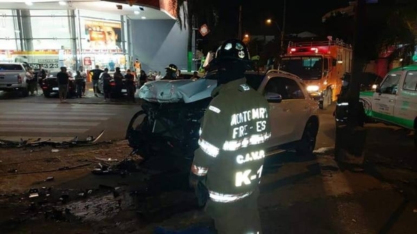 Diario HOY | Cruzó la señal de “Pare” y provocó un violento accidente