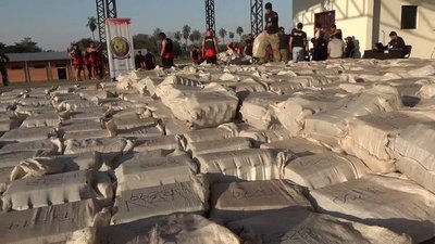Récord: Decomisaron 36 toneladas de marihuana - El Trueno