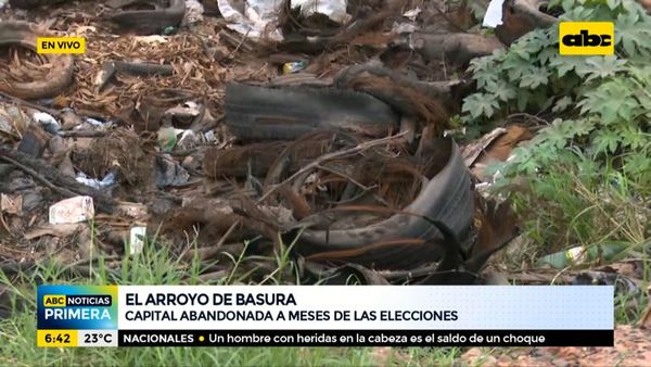 El arroyo de la basura en Asunción - ABC Noticias - ABC Color