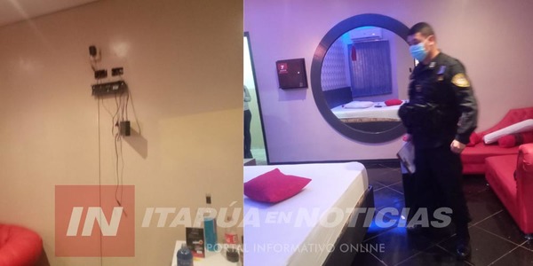 UN TRÍO ENTRÓ A UN MOTEL PARA COMER, TOMAR Y ROBAR