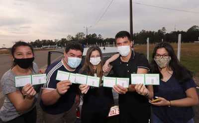 Ex Aratirí vacunó a más de 20.000 personas el fin de semana