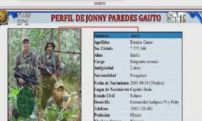 Supuesto integrante de grupo criminal fue detenido - SNT