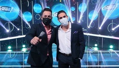 Néstor López en reemplazo de Chirola en el "Canta" - Teleshow