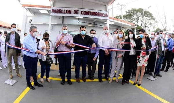 Inauguran pabellón de contingencia en Caazapá - Noticiero Paraguay