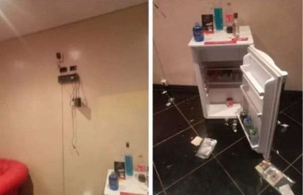 Hicieron trío en motel y se robaron la tele y la radio