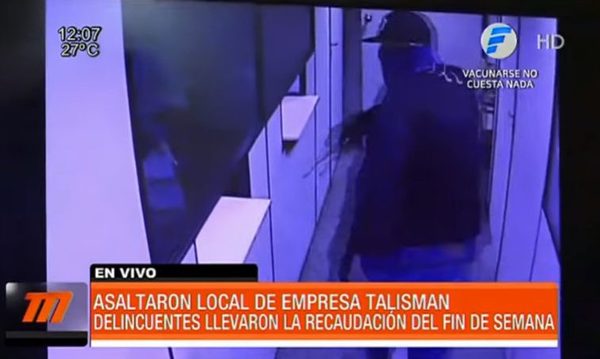 Asaltaron local de la empresa Talisman en Asunción | Telefuturo