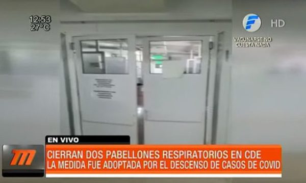 Hospital de Ciudad del Este cierra dos pabellones COVID19 | Telefuturo
