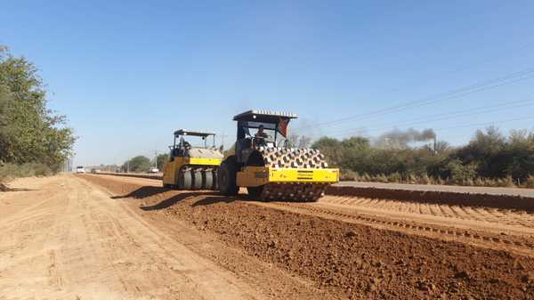 Continúan últimos trabajos pendientes en la ruta de acceso a Loma Plata