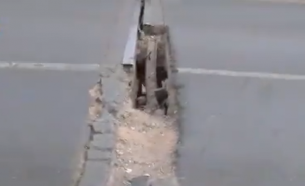 Diario HOY | Puente en Limpio, con severas grietas y Obras Públicas desoye reclamos