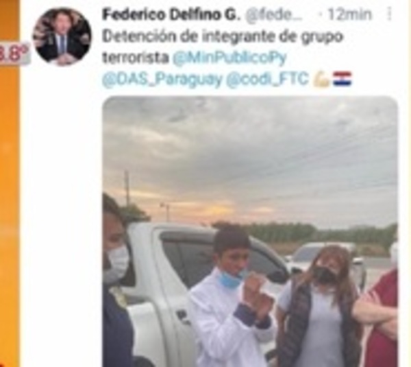 Arrestan a presunto integrante de un grupo criminal del norte - Paraguay.com