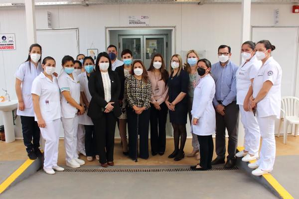 Tras donación, Lourdes Careaga Meaurio insistió en salud para lograr la reactivación económica - Megacadena — Últimas Noticias de Paraguay