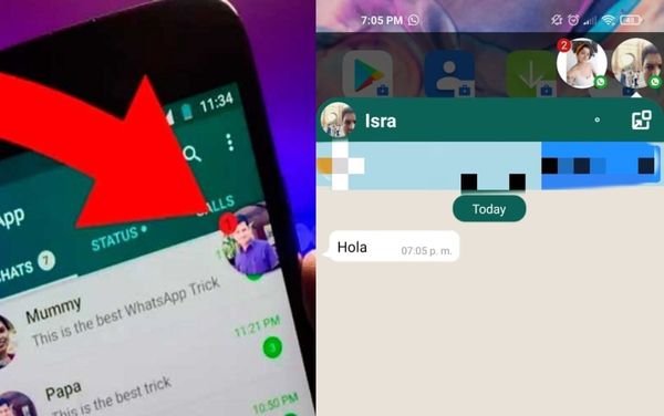 WhatsApp: así puede activar las burbujas de chat tal y como las maneja Facebook Messenger