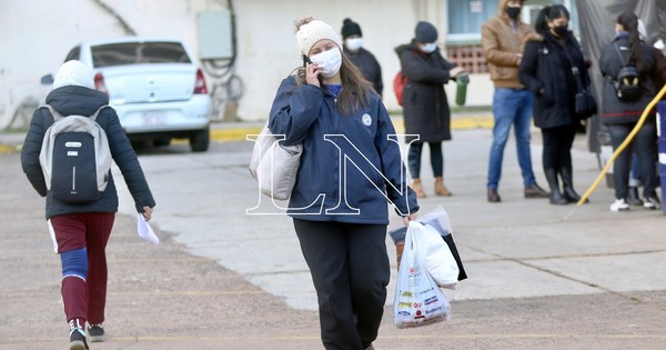 La Nación / Lluvias dispersas y bajas temperaturas desde este martes