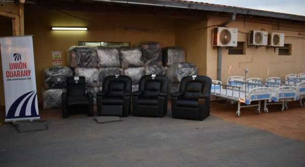 Empresa paraguaya de transporte internacional donó insumos al Hospital Regional de Caazapá
