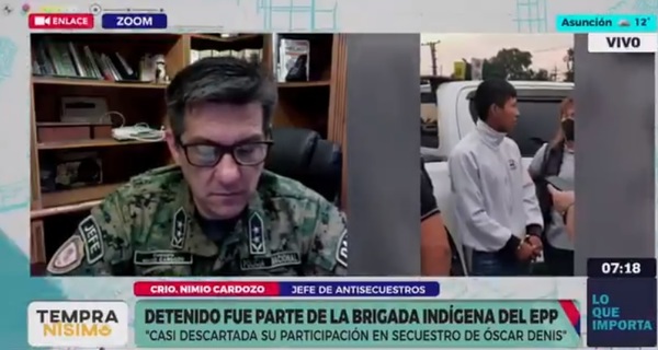 Jefe antisecuestros: No hay aún una hipótesis confirmada sobre lo que hacía ex miembro del EPP cerca de Asunción - ADN Digital