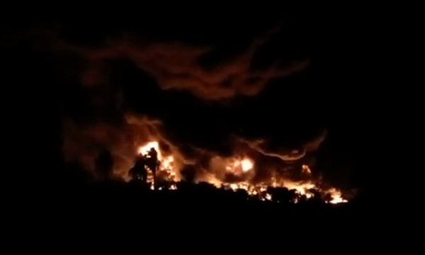 En Alto Paraná los incendios de pastizales agobian a bomberos voluntarios - OviedoPress
