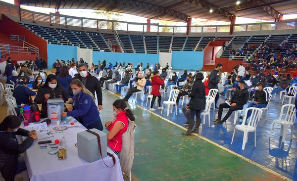 Guairá: pocas vacunas para hoy y mañana - Nacionales - ABC Color