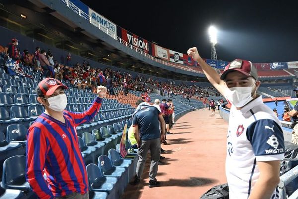 El regreso de los hinchas en números: ¿Cuántos asistieron en cada partido? - Fútbol - ABC Color