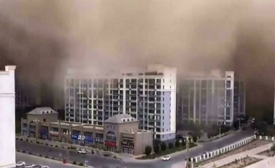 Diario HOY | Tormenta de arena "devora" ciudad china al borde del desierto de Gobi