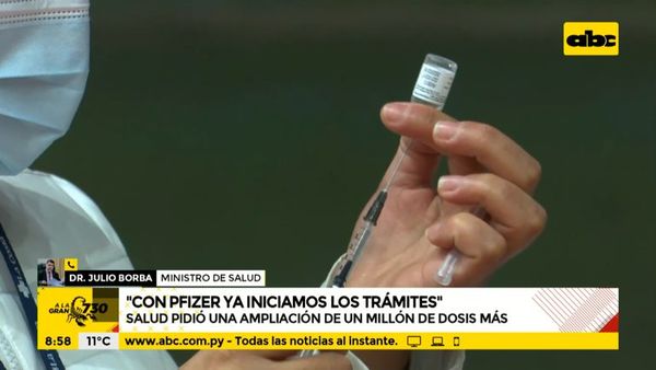 Salud negocia adquisición de vacunas para inmunización del 2022 - A la gran 730 - ABC Color