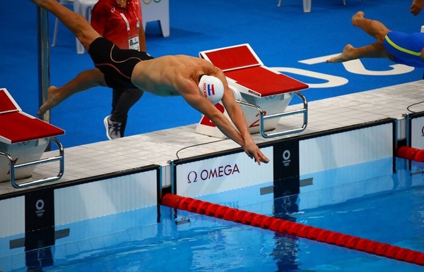 Tokio 2020: Benjamin Hockin culmina séptimo en su debut