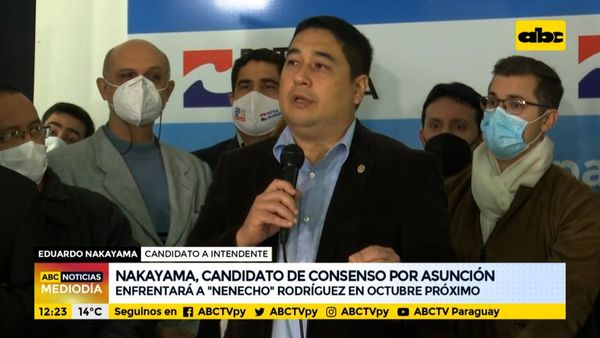 Nakayama, candidato de consenso de la oposición en Asunción - ABC Noticias - ABC Color