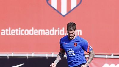 Rodrigo de Paul visita el Wanda Metropolitano