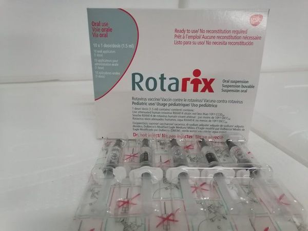 Vacunas contra el rotavirus estarán disponibles desde este miércoles