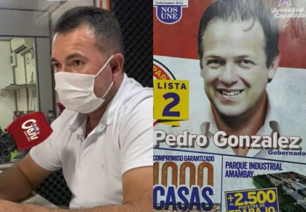 Marcial Lezcano supera en 14 mil veces la mentira del Pinocho González en Pedro Juan Caballero
