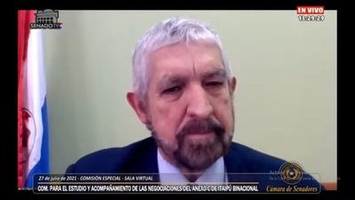 “Yo soy responsable del arreglo de la deuda de Itaipú”, sostuvo “Kencho” Rodríguez en el Congreso - Nacionales - ABC Color